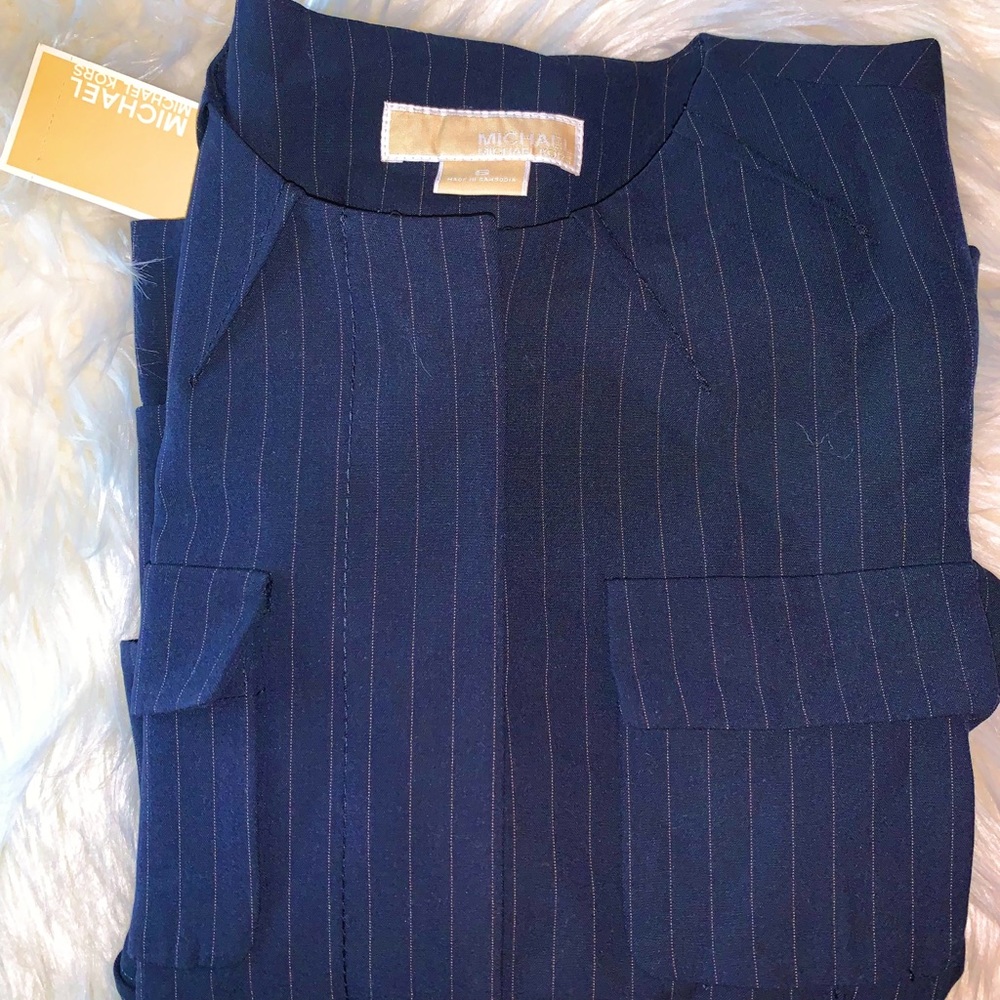 NEW Women's Michael Kors Belted Jacket